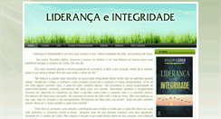 Desktop Screenshot of liderancaeintegridade.com.br